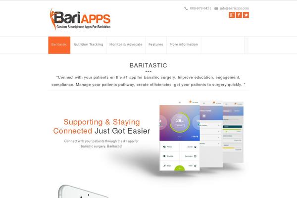 baritastic.bariapps.com site used Nebraska