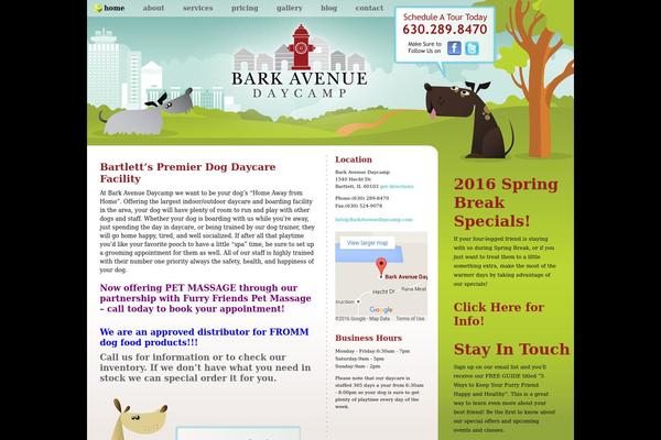 barkavenuedaycamp.com site used Barkavenuedaycampwebsite
