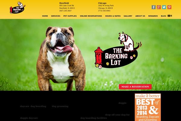 barkinglotinc.com site used Barkinglot2015