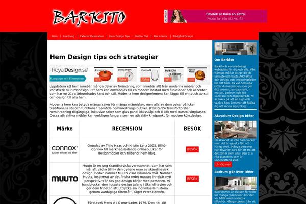 Libretto theme site design template sample