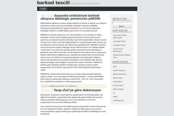 barkodtescili.com site used Minimal