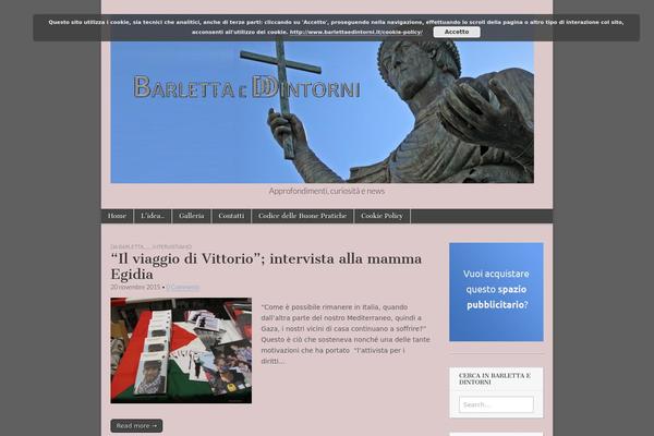 Magazine Basic theme site design template sample