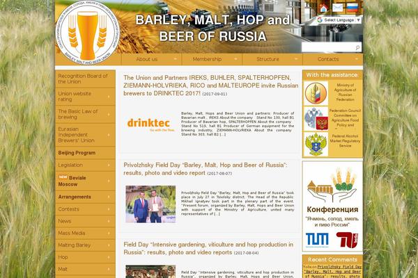 Bm theme site design template sample