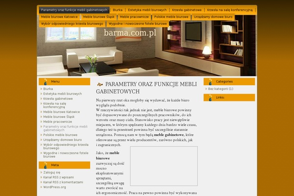 barma.com.pl site used Livingroom