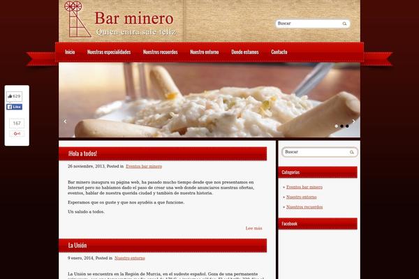 Bonappetit theme site design template sample