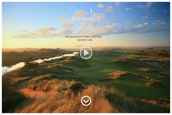 barnbougle.com.au site used Barnbougle