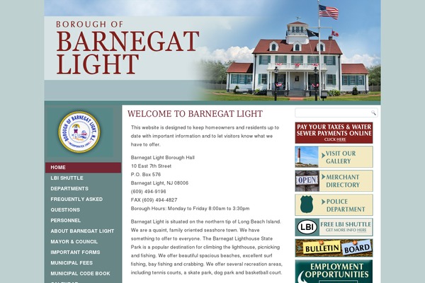 barnegatlight.org site used Barnegatlightnj