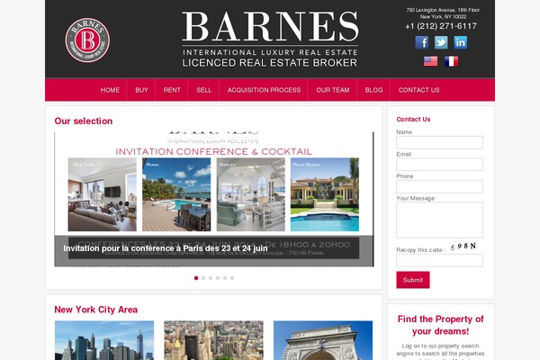 barnes-newyork.com site used Barnes