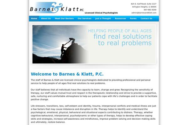 barnesandklatt.com site used Barnes-n-klatt