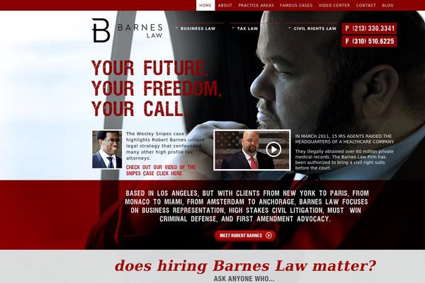 barneslawllp.com site used Barnes
