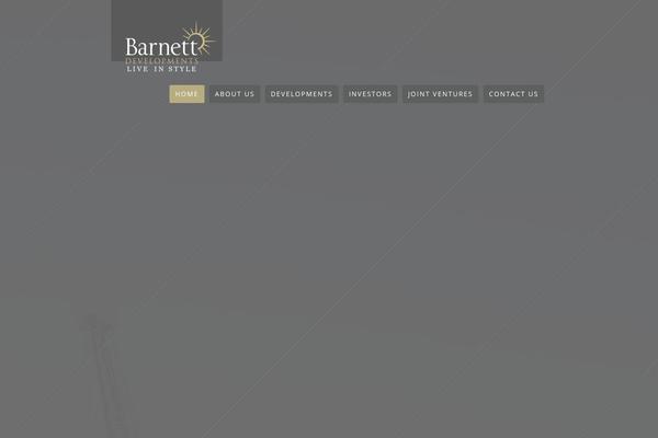 barnettdevelopments.com site used Barnett-development