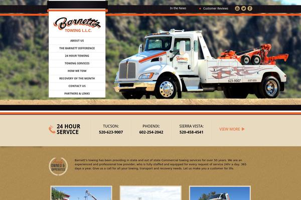 barnett WordPress theme, websites list used barnett theme barnett theme websites examples