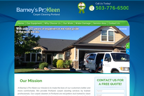 barneysprokleen.com site used Carpet-cleaners