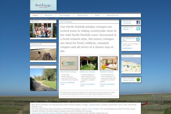 barnhouseholidays.com site used Barnhouse