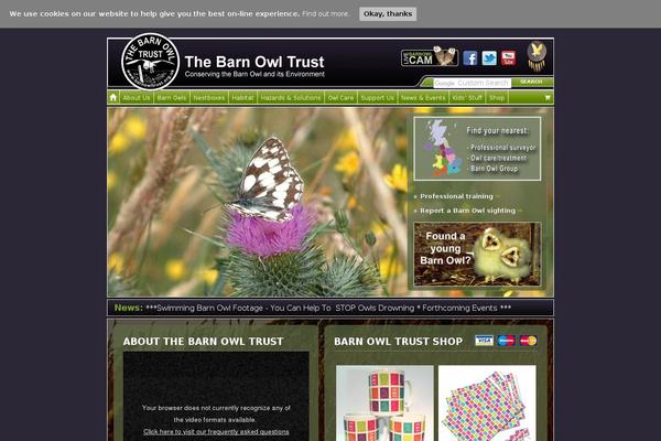 barnowltrust.org.uk site used Zenpages-child-theme