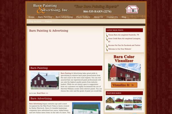 barnpaintadvertising.com site used Barnpainting