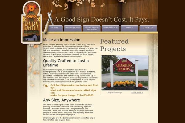 barnsignworks.com site used Barnsignworks
