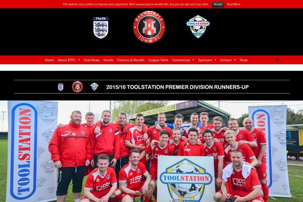 barnstapletownfc.com site used Crimson-blog