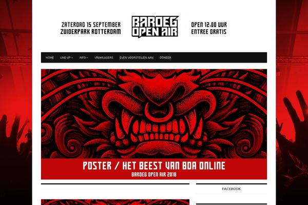 baroegopenair.nl site used Flexzine