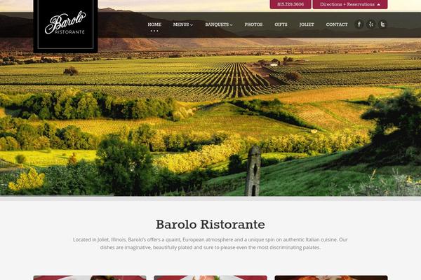 barolofinedining.com site used Delicias