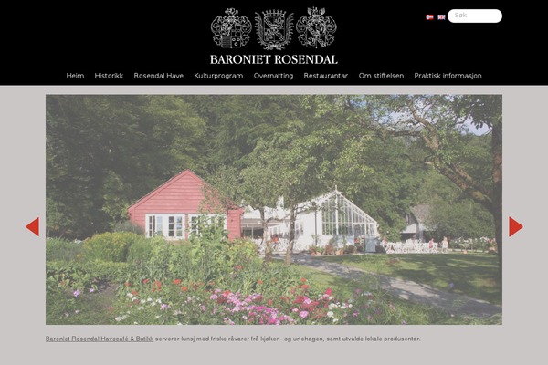 baroniet.no site used Baroniet