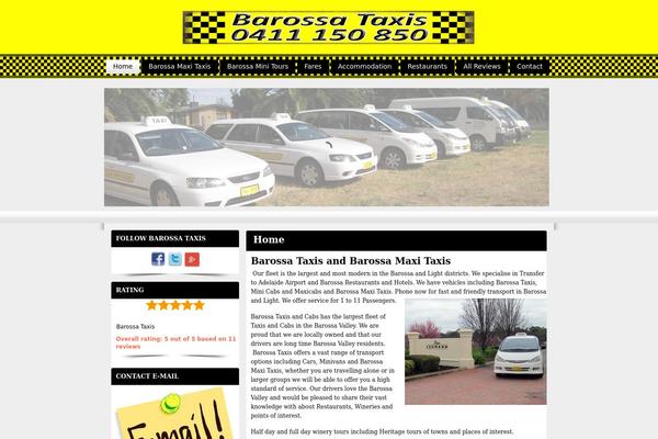 barossataxis.com.au site used Taxi