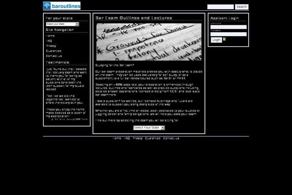 baroutlines.com site used Baroutlines