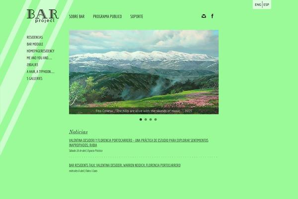 barproject theme websites examples