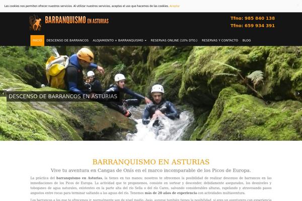 barranquismoenasturias.com site used Dazzling_kedara