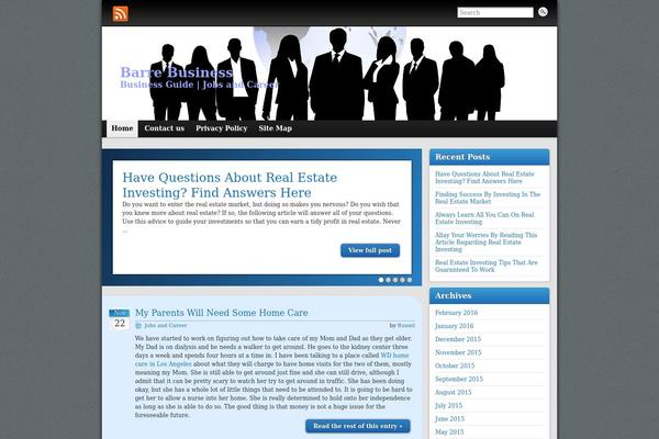 Graphene theme site design template sample