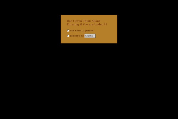 Site using Age Verify plugin