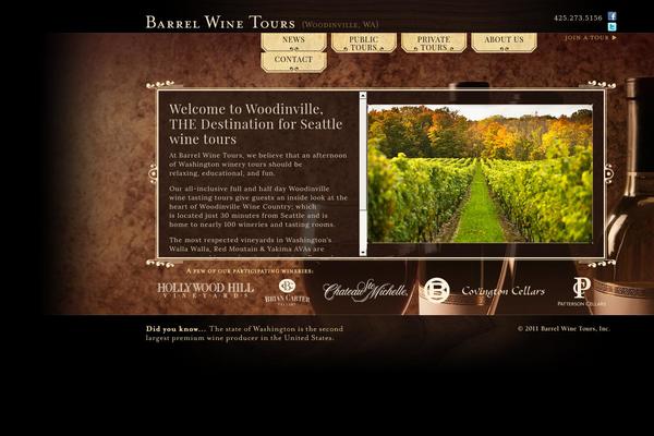 barrelwinetours.com site used Bwt