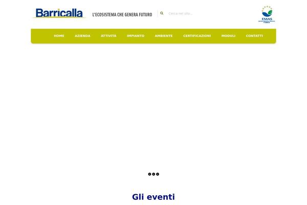 barricalla.com site used Eco-friendly