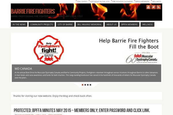 barriefirefighters.com site used Parabola