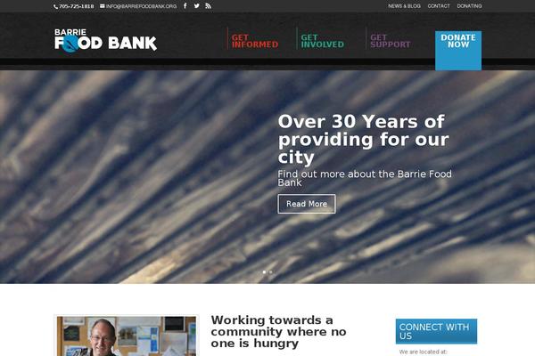 barriefoodbank.org site used Rhubarb-divi-theme