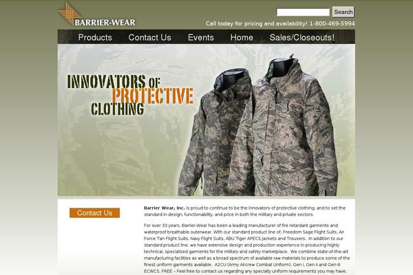 barrier-wear.com site used Barrier