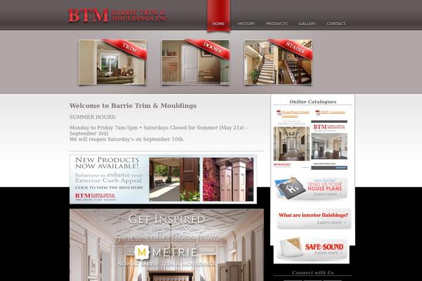 Btm theme site design template sample