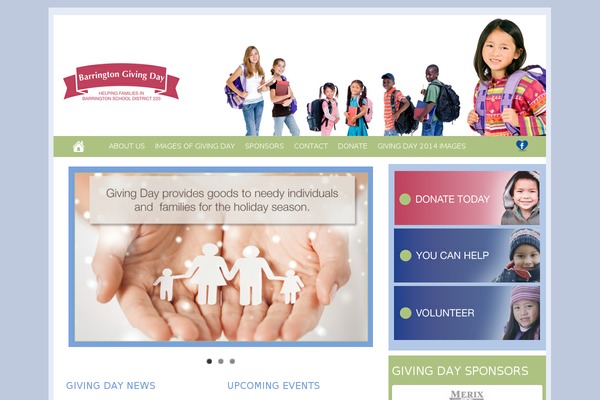 barringtongivingday.org site used Weaver-ii-pro-2