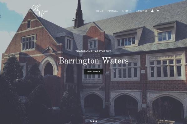 barringtonwaters.com site used Sensa