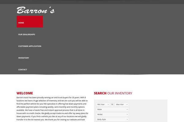 Automotive Car Dealership Business WordPress Theme theme site design template sample