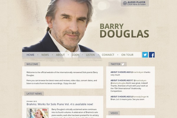 barrydouglas.com site used Barry-douglas