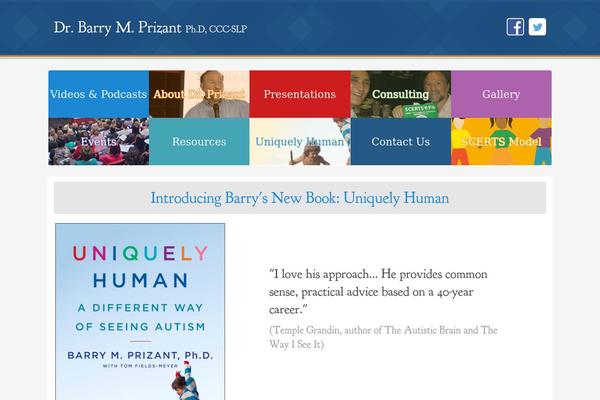 barryprizant.com site used Solace
