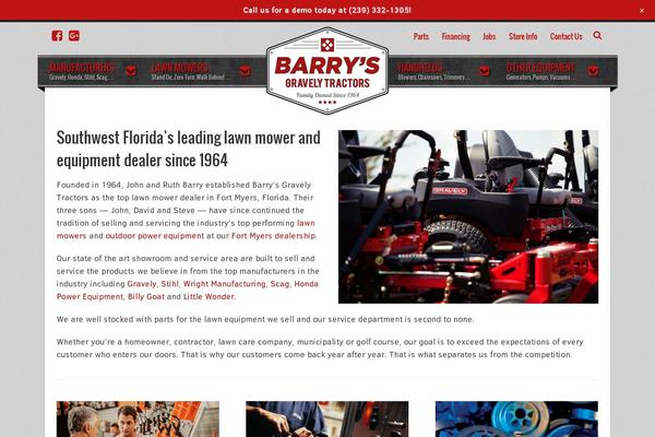 barrysgravely.com site used Barrysgravely