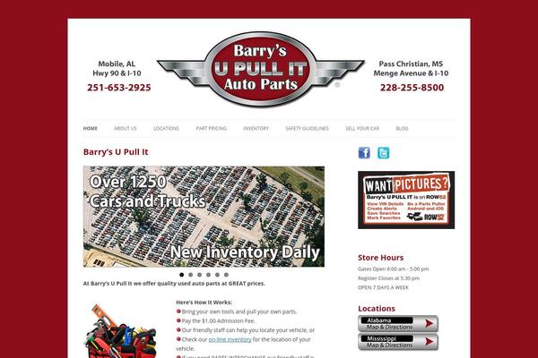 Twenty Twelve theme site design template sample