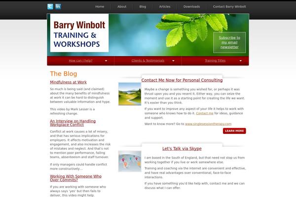barrywinbolt.com site used Barry-winbolt