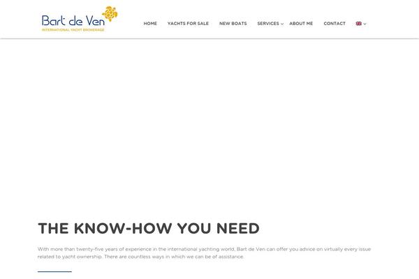 Yachtcharter theme site design template sample
