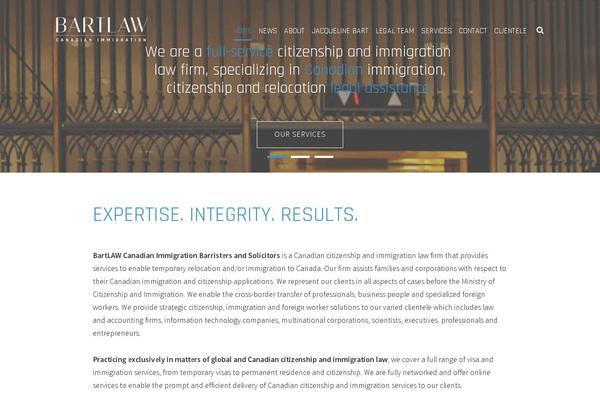 bartlaw.ca site used Bartlaw