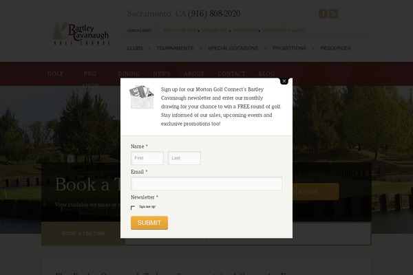 bartleycavanaugh.com site used Mortongolf