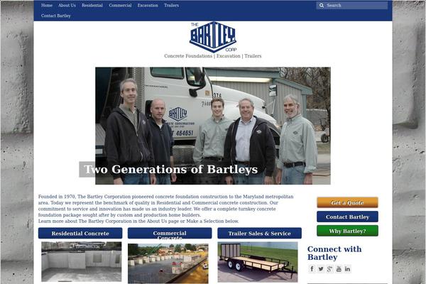 Virtue theme site design template sample