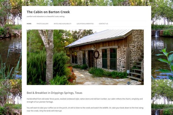 Twenty Twelve theme site design template sample